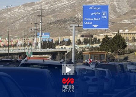 آزادراه تهران–شمال از صبح امروز یک‌طرفه شد