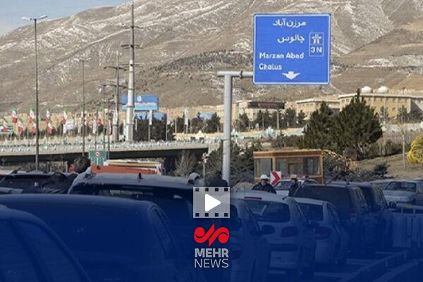 آزادراه تهران–شمال از صبح امروز یکطرفه شد