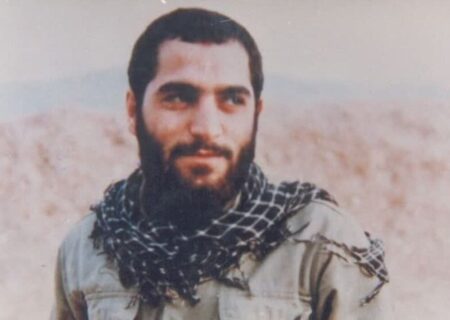 مادر سردار شهید حسین اجاقی به فرزند شهیدش پیوست