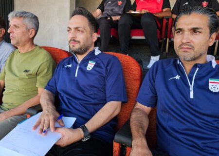 شروع نظارت سرمربی تیم فوتبال نوجوانان ایران از بازی های تهران