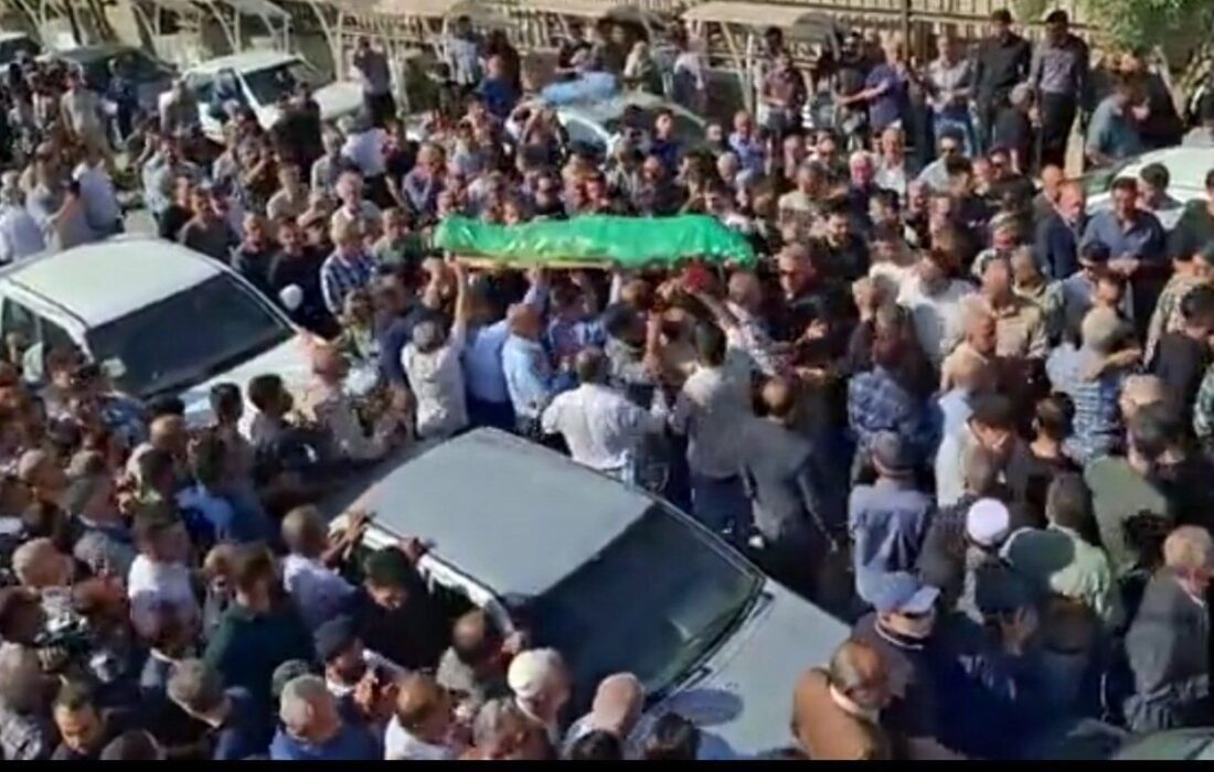 پیکر استاد علاءالدین یاسینی در سنندج به خاک سپرده شد