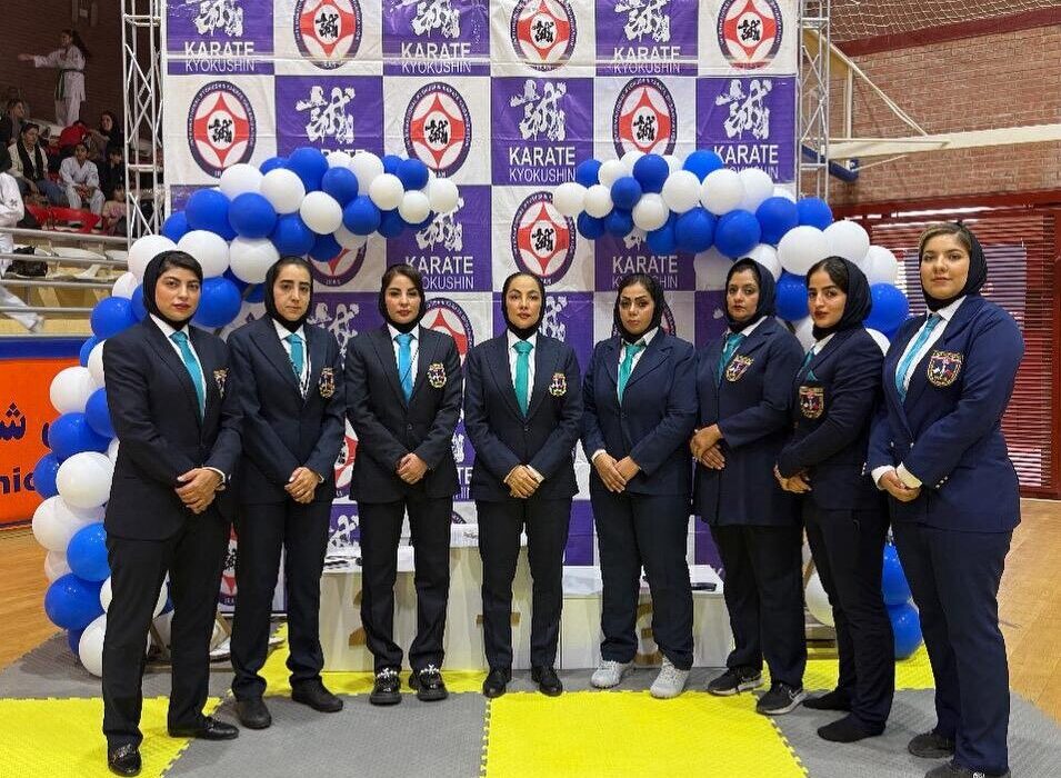 درخشش بانوان کیوکوشین ناکامورا کرمان با کسب ۴۴ مدال در مسابقات کشوری