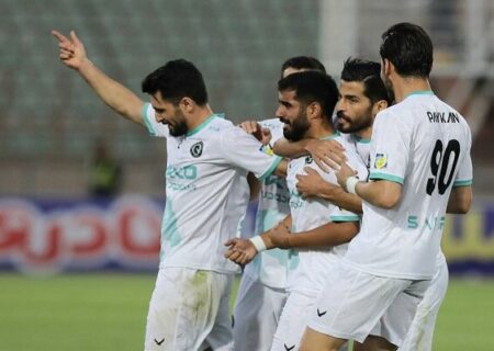 پیروزی یک نیمه ای پیکان مقابل شمس آذر