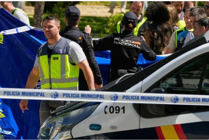 انفجار در مادرید اسپانیا؛ ۱۴ نفر زخمی شدند