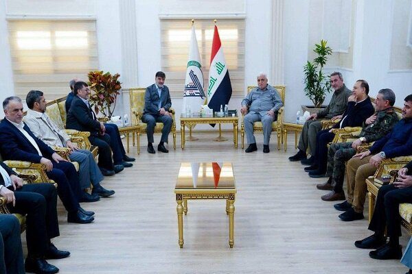 ملاقات فرمانده الحشد الشعبی با سردار رادان