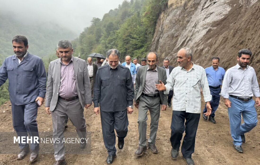 جاده روستای کوهستانی روعاچول در تالش بازگشایی شد