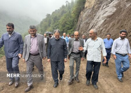 جاده روستای کوهستانی روعاچول در تالش بازگشایی شد