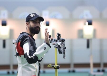 تیرانداز ایران در تفنگ سه وضعیت جام‌جهانی هفتم شد