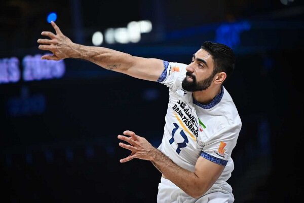 والیبالیست اهل خراسان شمالی امتیازآورترین بازیکن مقابل فیلیپین