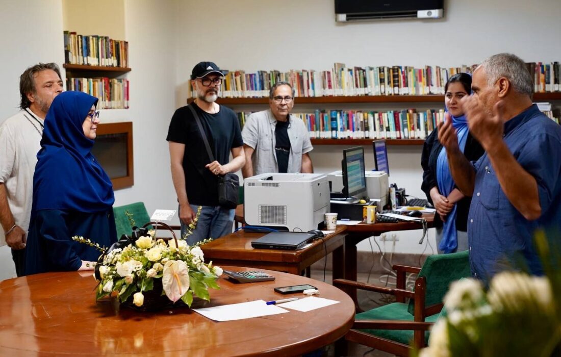 مهاجرانی از خانه سینما بازدید کرد