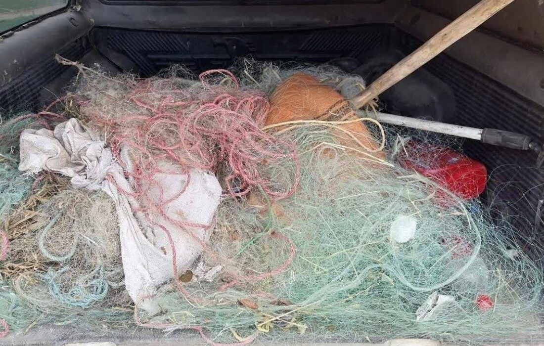 دستگیری ۲۱ نفر متخلف صید ماهی در شهرستان کوثر