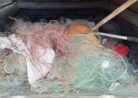 دستگیری ۲۱ نفر متخلف صید ماهی در شهرستان کوثر