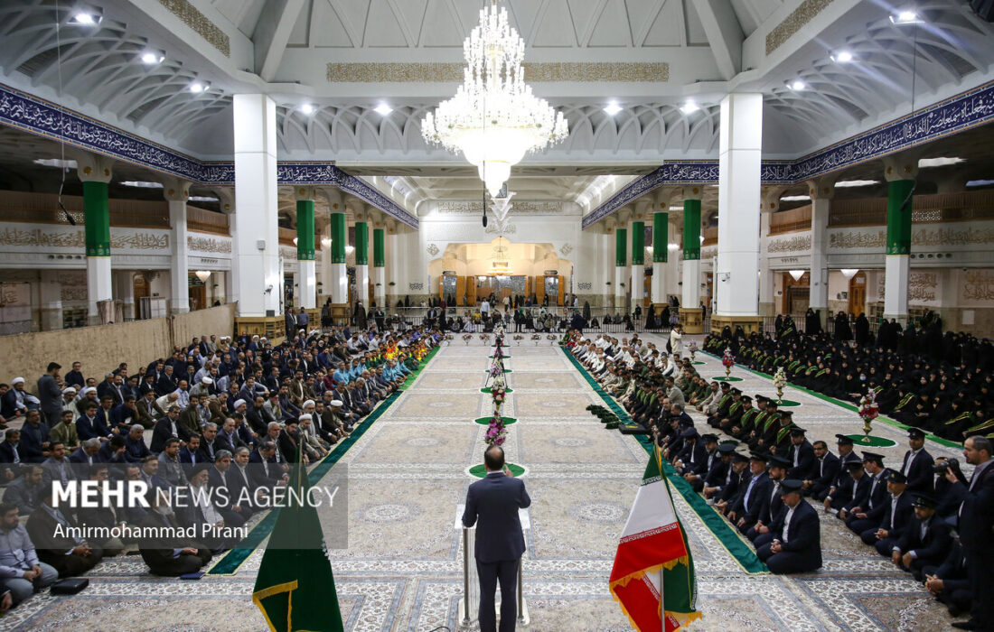 برگزاری ۱۴ شب جشن سالروز ورود حضرت معصومه(س)در حرم مطهر بانوی کرامت
