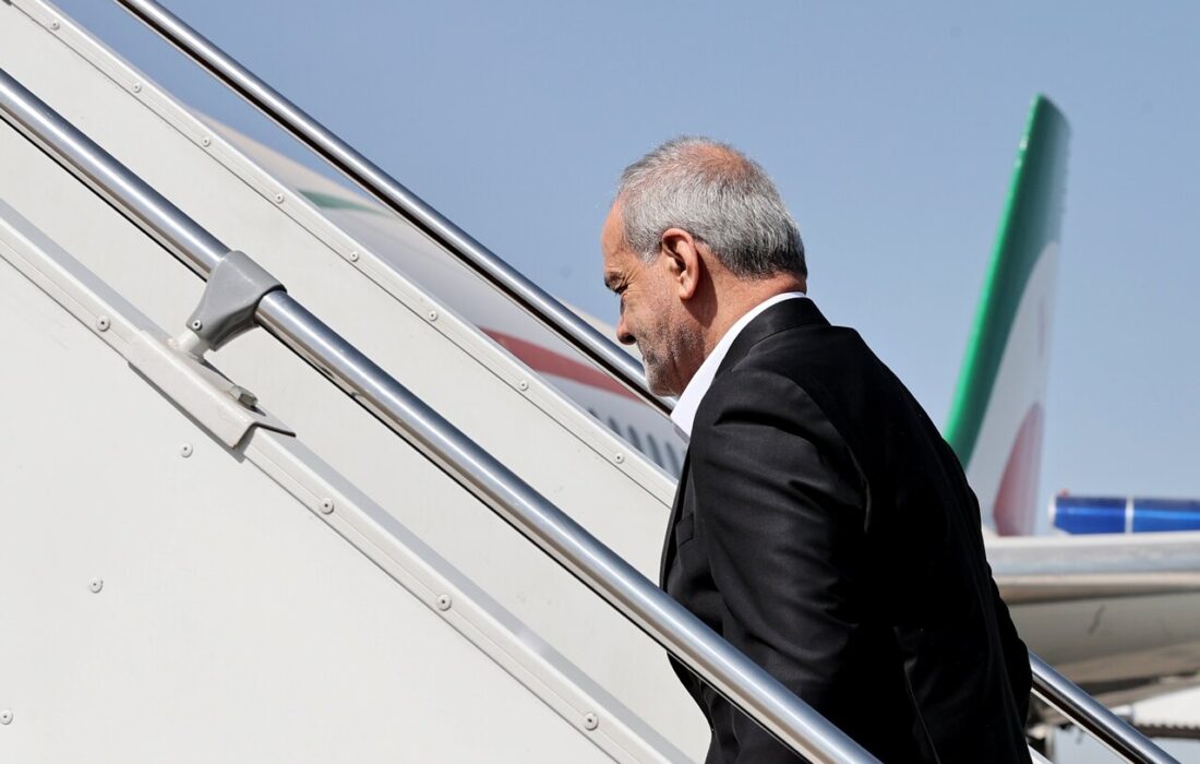 پزشکیان دوحه را به مقصد تهران ترک کرد