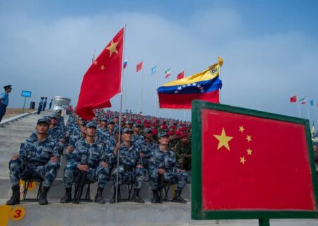 واکنش چین به حضور نظامی آمریکا در نزدیکی ونزوئلا