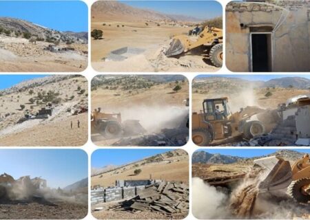 ستون‌ خانه‌های یوتیوبی در لردگان فرو ریخت