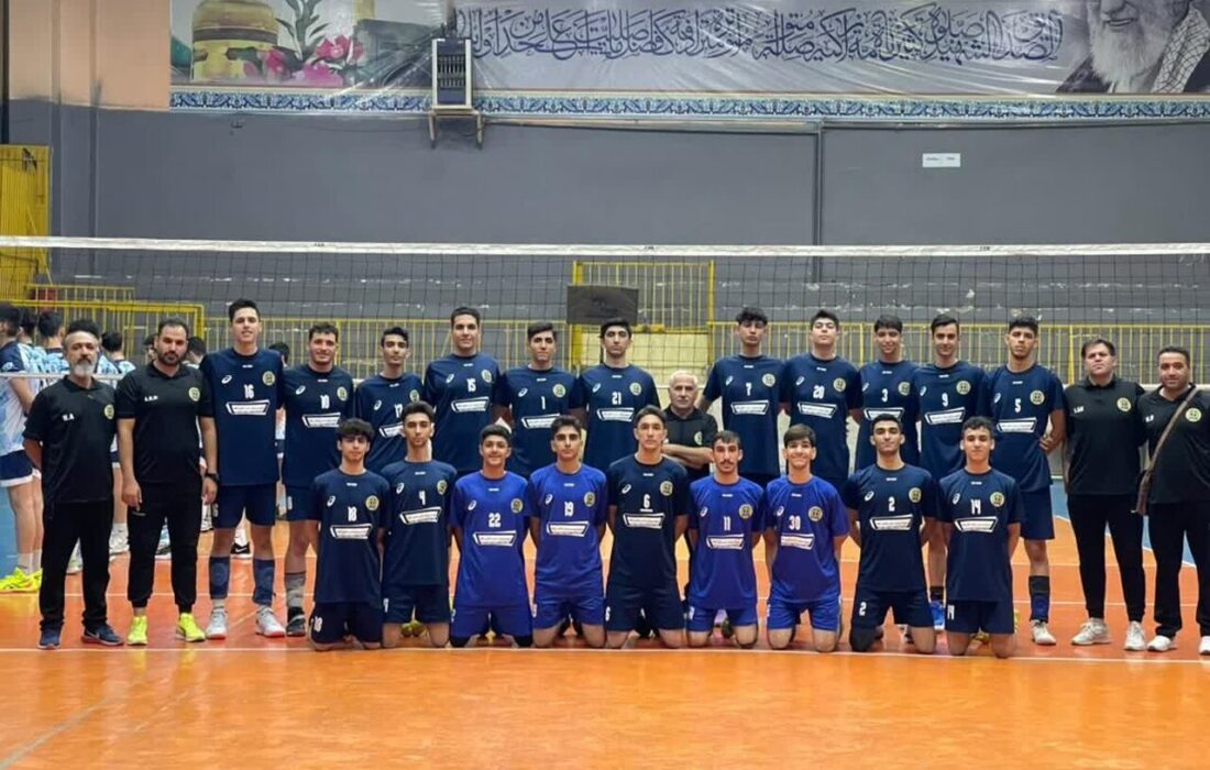 نوجوانان والیبال اصفهان نایب‌قهرمان کشور شدند