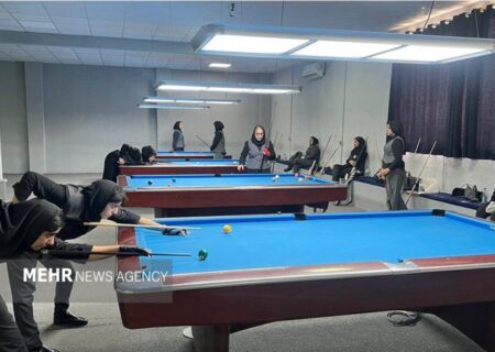 آغاز سی‌وهشتمین دوره رنکینگ کشوری پاکت بیلیارد بانوان در شیراز