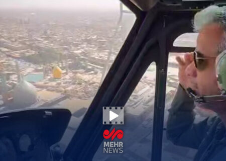 گل باران حرم مطهر حضرت فاطمه معصومه(س)