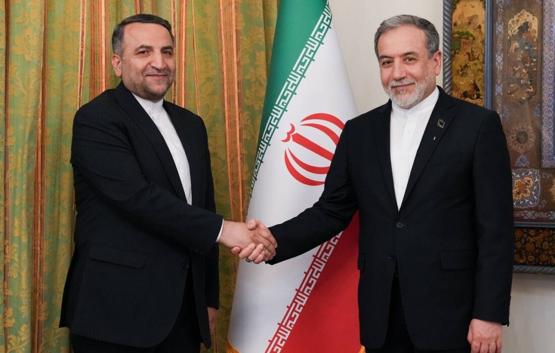 دیدار سفیر جدید جمهوری اسلامی ایران در ساحل عاج با «عراقچی»