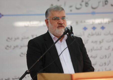 آغاز عملیات خشت گذاری ۱۱ مدرسه در پردیس با حضور استاندار تهران