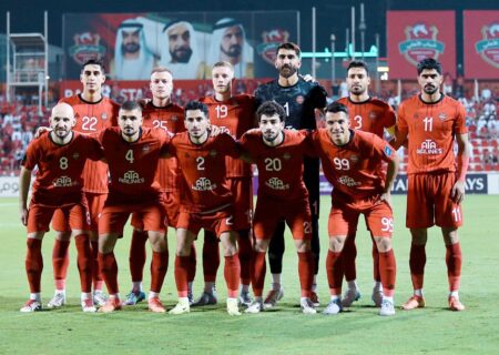 برد نیمه اولی تراکتور مقابل شباب الاهلی امارات