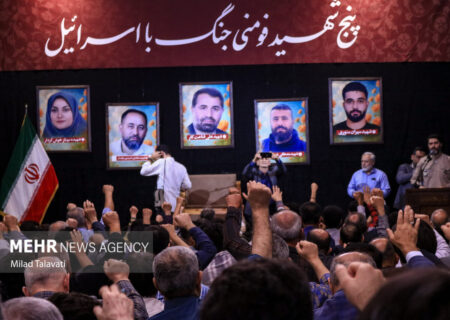 یادواره پنج شهید اقتدار جنگ ۱۲ روزه در فومن