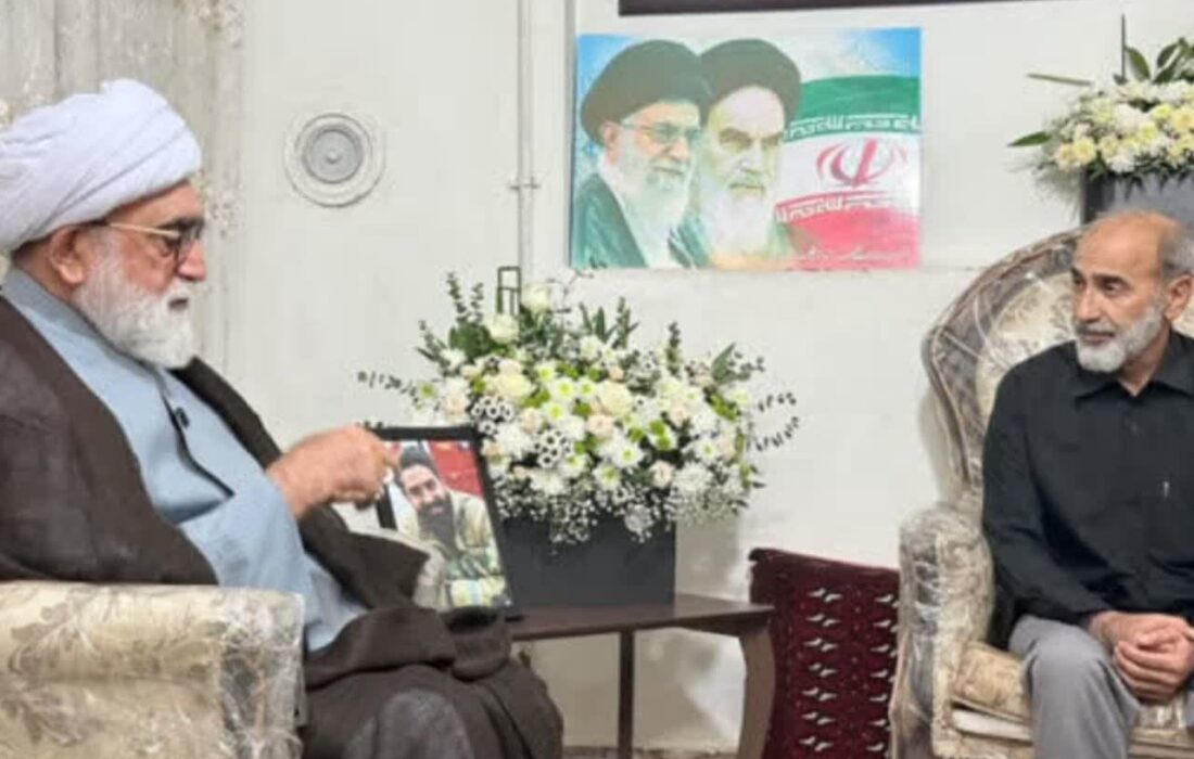 دیدار تولیت آستان قدس رضوی با خانواده آتش نشان فداکار مشهدی