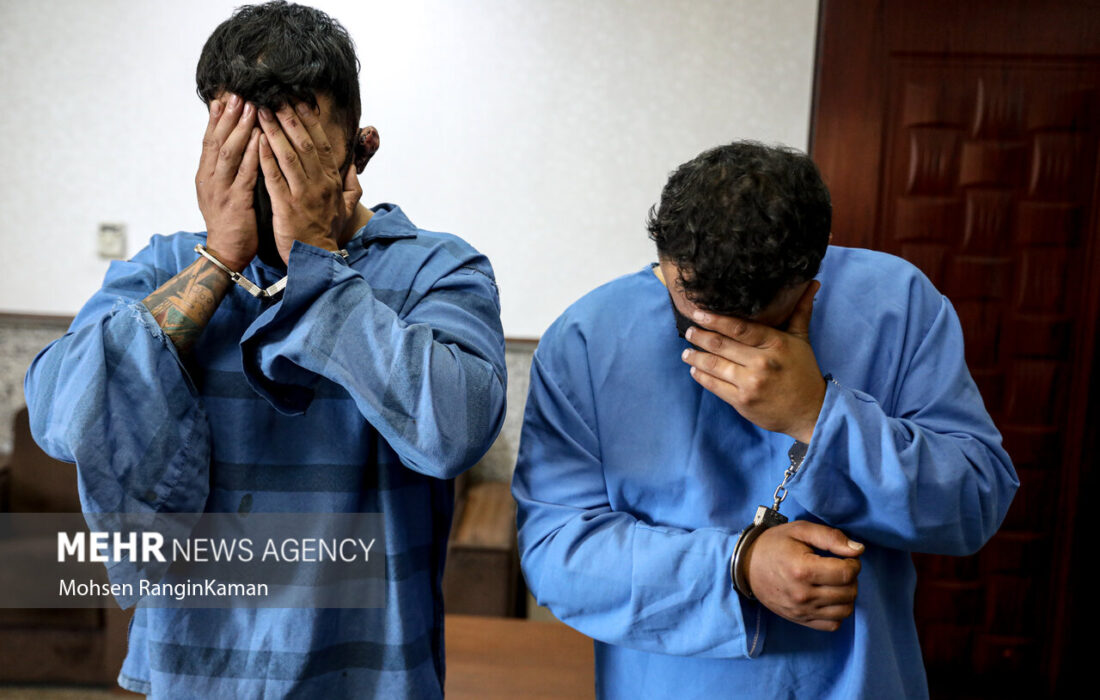 دستگیری 4 اراذل و اوباش مسلح در ایذه به دست نیروی انتظامی