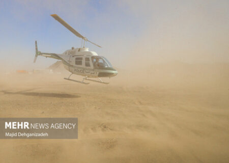 پرواز بالگرد اورژانس یزد برای نجات جان بیمار