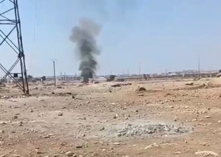 انفجار در جاده فرودگاه بین المللی حلب