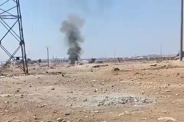 انفجار در جاده فرودگاه بین المللی حلب