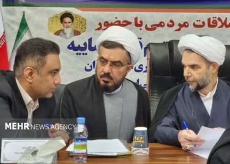 دیدار معاون اول قوه قضاییه با مردم دماوند