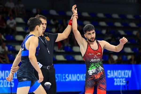 پیروزی مقتدرانه پیام احمدی و صعود به یک چهارم نهایی