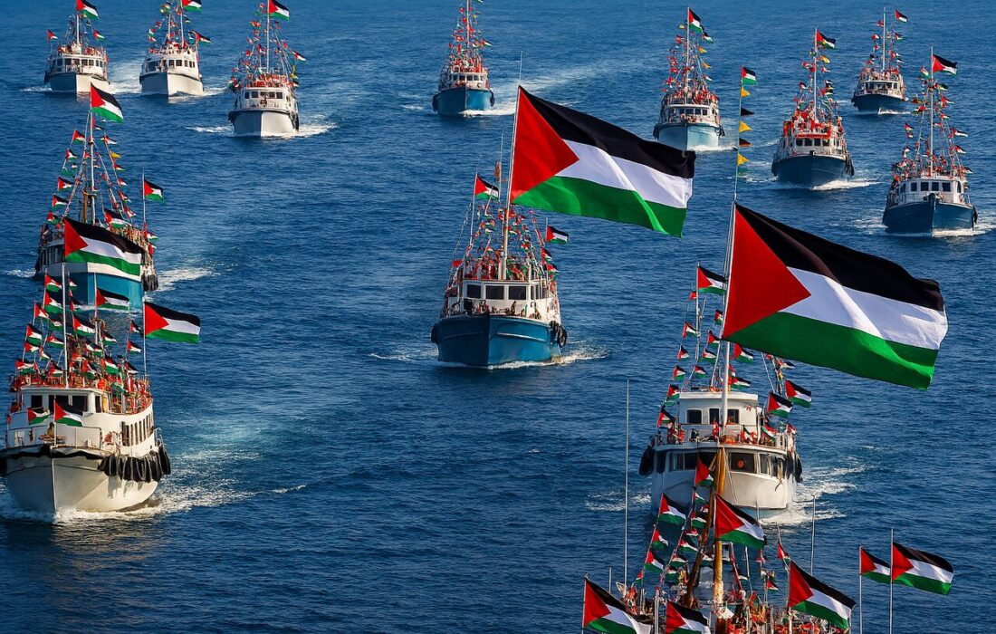 موج جدید کشتی‌های حامل کمک‌های انسانی در راه غزه