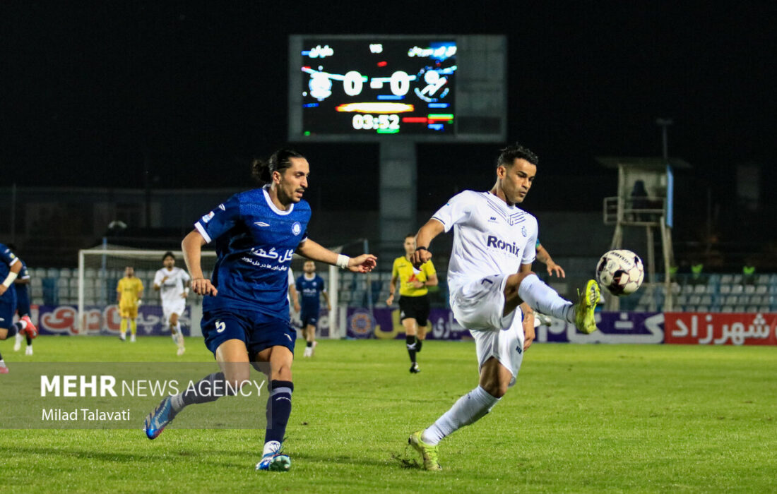 لیگ برتر فوتبال – ملوان و گل گهر