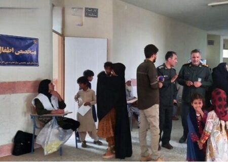 ۶ هزار ویزیت رایگان توسط بیمارستان صحرایی نیروی زمینی سپاه در زهک