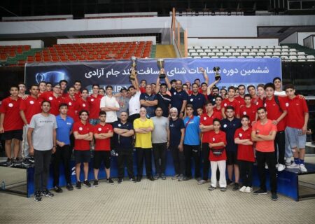 قهرمانی تیم شنای خراسان رضوی در رده سنی بالای ۱۸ سال