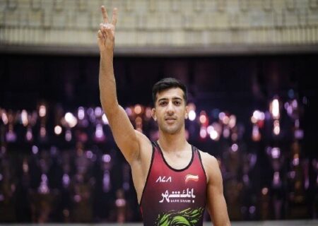 مهدی کشتکار حریف چینی را شکست داد