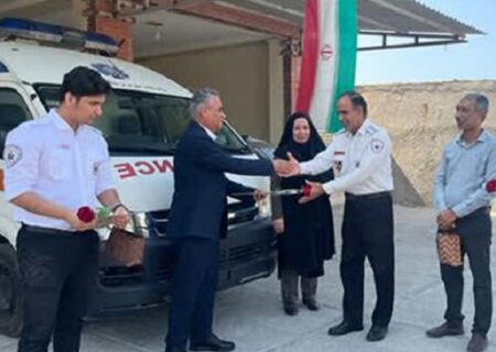 نیروهای اورژانس کنگان تجلیل شدند