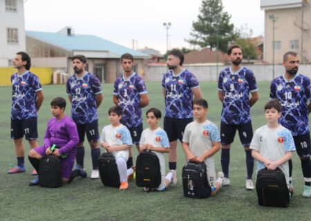 برگزاری دیدار خیریه فوتبال برای حمایت از کودکان کار و ایتام در فومن