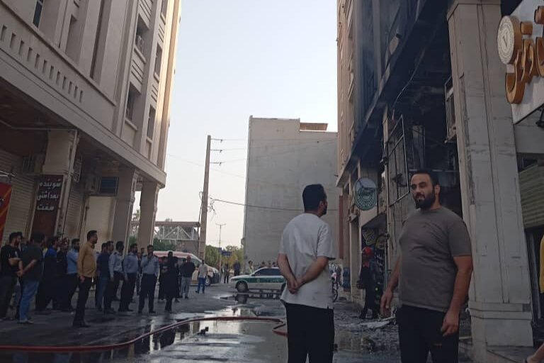 جزییات مهار آتش‌سوزی کیانپارس اهواز