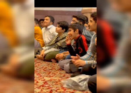 جشن عبادت ویژه دانش آموزان پسر در حرم مطهر امام رضا(ع)