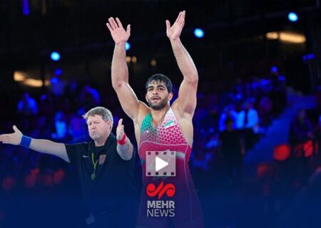 ساروی مدال طلا را به ملت ایران و شهدای جنگ ۱۲ روزه تقدیم کرد