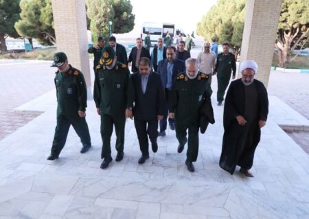 جانشین فرمانده کل سپاه وارد یزد شد