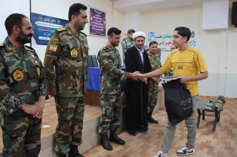 اختتامیه طرح قرآنی «بشری» در تیپ ۲۸۴ لرستان برگزار شد