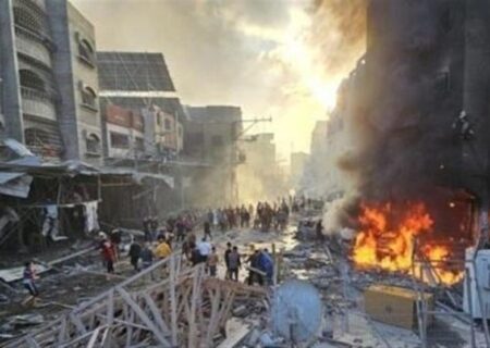 ۱۱ شهید در حمله وحشیانه صهیونیست‌ها به منزل مسکونی در نوار غزه