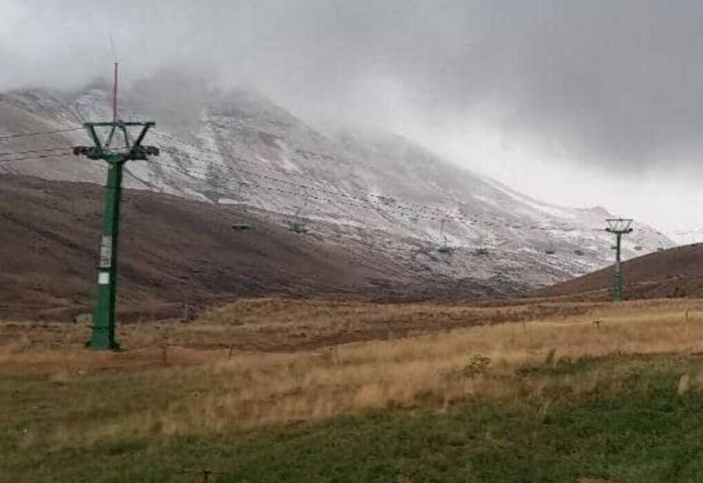 برف سبلان را سفیدپوش کرد