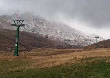 برف سبلان را سفیدپوش کرد