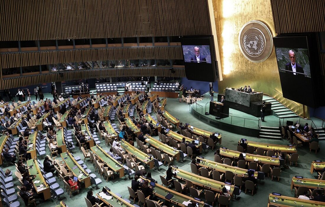 کنفرانس به رسمیت شناختن کشور فلسطین در سازمان ملل آغاز به کار کرد